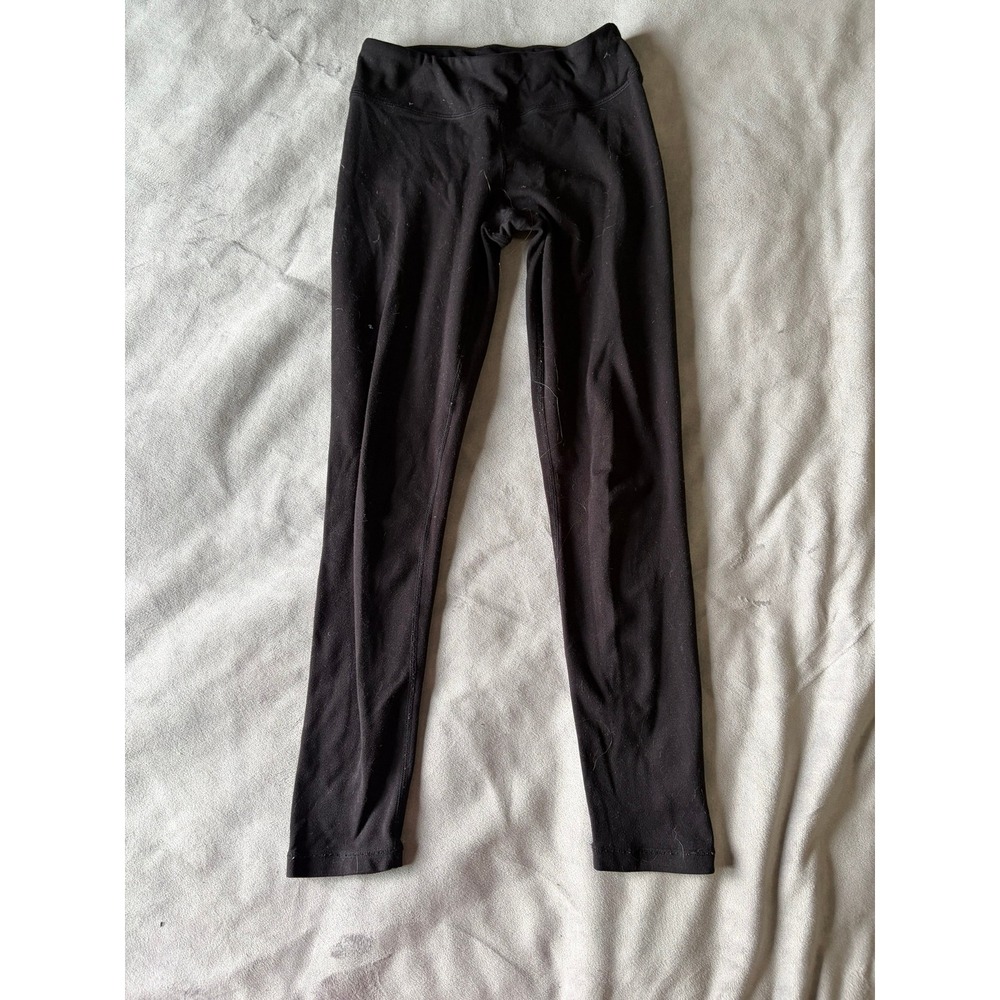 90‎ Degree by Reflex Girls Black Athletic Leggings Size M 10 Activewear Pants